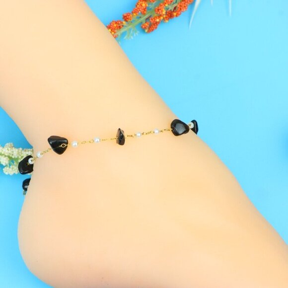 Elegant Handmade Anklet – Perfect for Women & Girls | Ideal Gift Option, DYC1790 - Picture 3 of 9